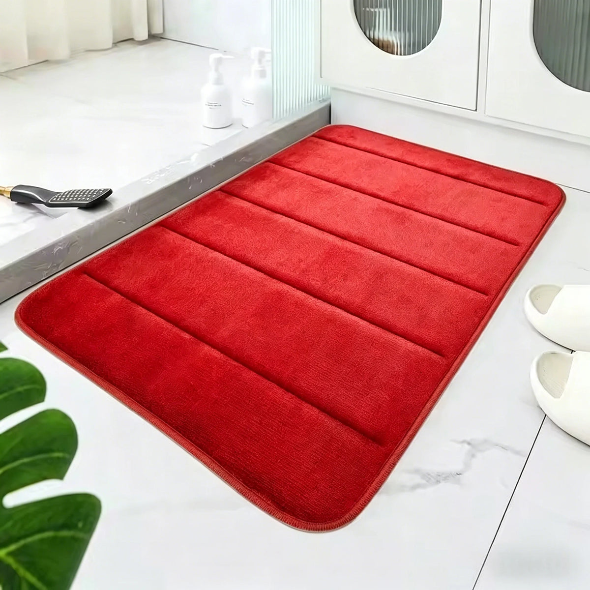 Tapete de Banheiro ComfortDry™ – Macio, Absorvente e Antiderrapante