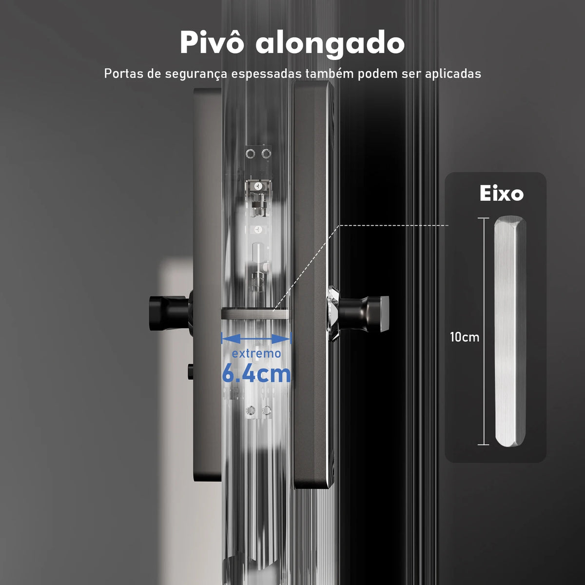 Fechadura Eletrônica Inteligente 5 em 1