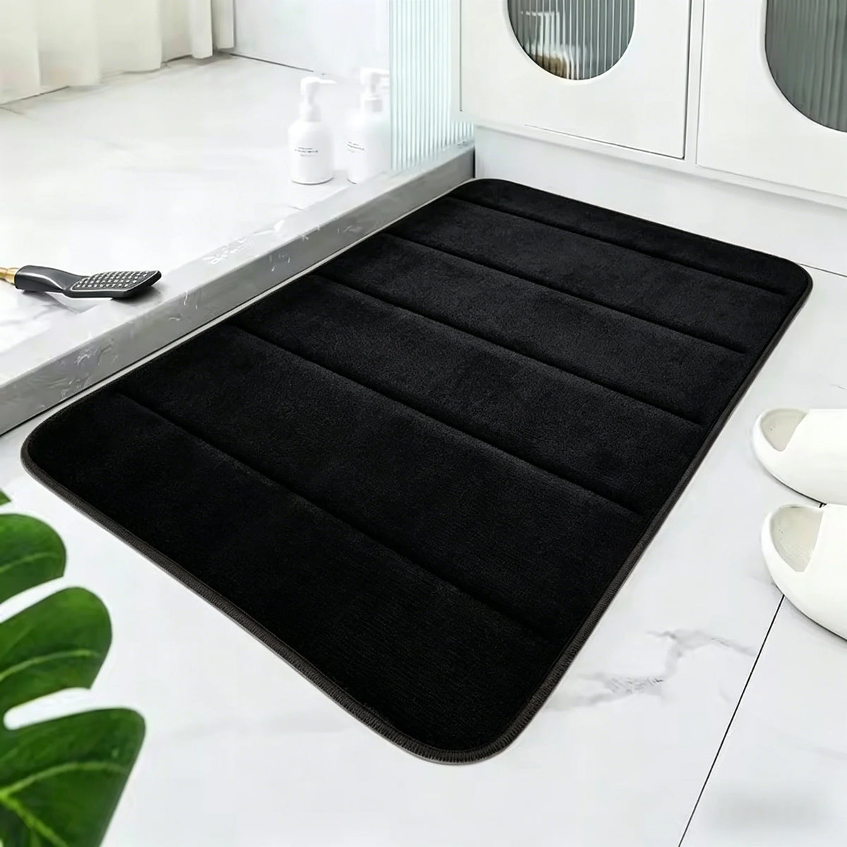 Tapete de Banheiro ComfortDry™ – Macio, Absorvente e Antiderrapante