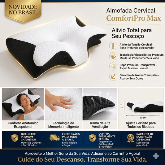 Travesseiro Cervical ComfortPro™